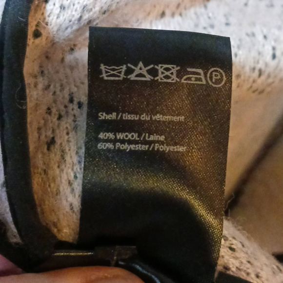 Storm & Marie Ash Wool Blend 40/60 Waist Coat Vest Woman's sz S/4 - Picture 15 of 16